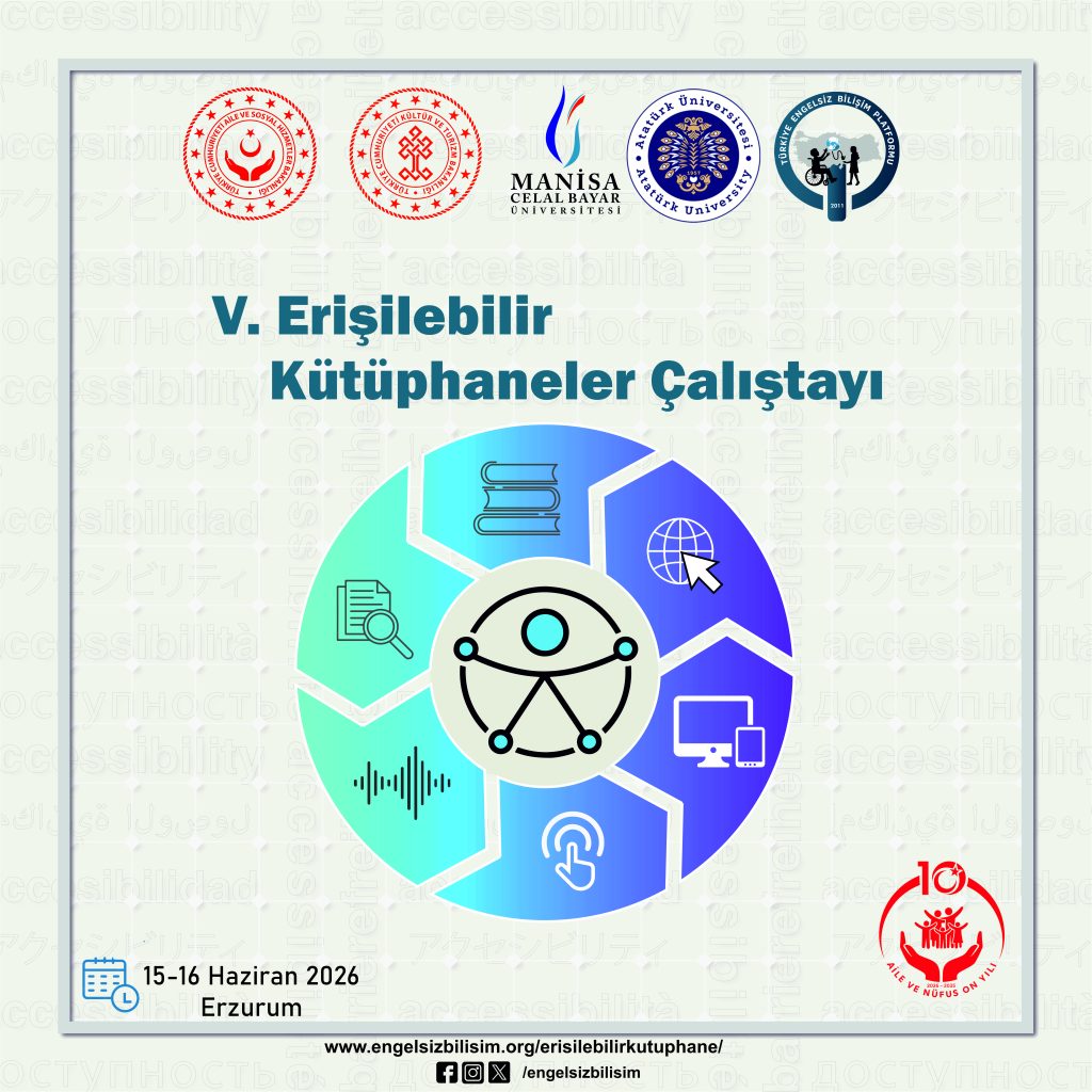 Düzenleyen kurum logolarını ve etkinlik tarihini gösteren Etkinlik görseli