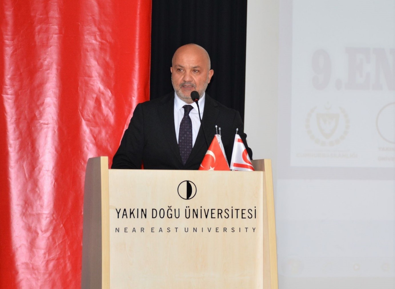 Yakın Doğu Üniversitesi Rektör Yardımcısı Prof. Dr. Tamer ŞANLIDAĞ'ın konuşması